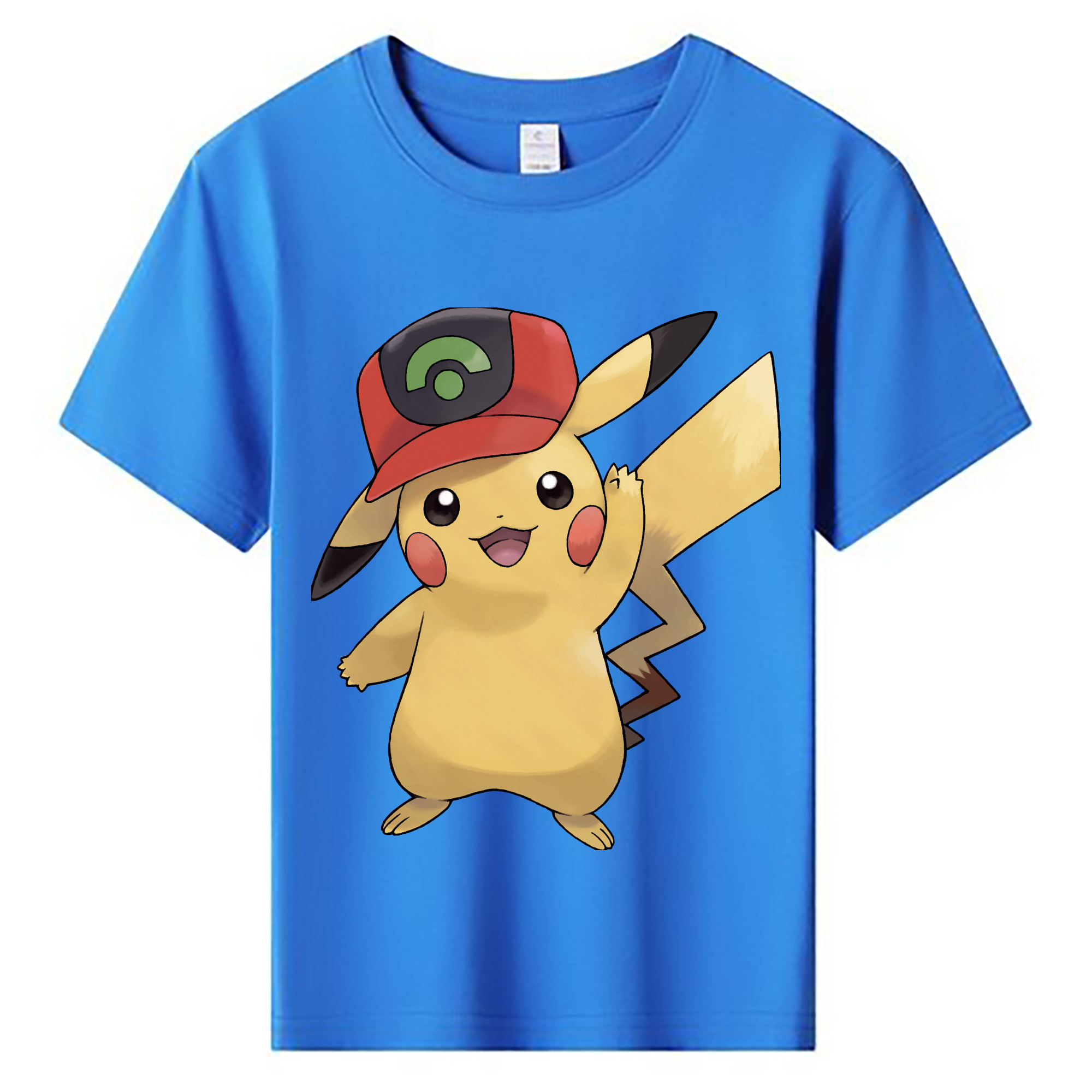 （画像用） ポケットモンスター Pokémon 綿100％キッズTシャツ（フロントプリント）